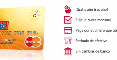 Tarjeta de crédito Cofidis