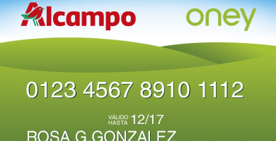 tarjeta alcampo de credito