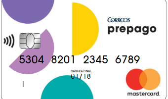 Tarjeta Correos Prepago Mastercard