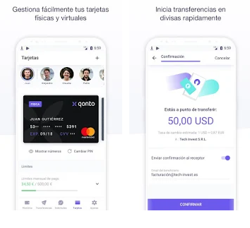 cuenta y tarjeta para autónomos y empresas Qonto