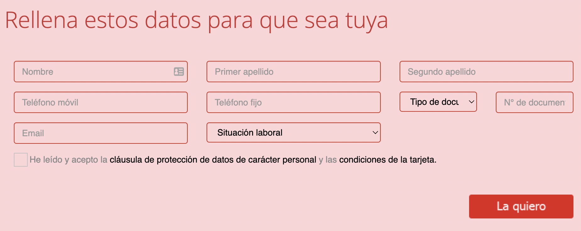 tarjeta SUMA de Línea Directa