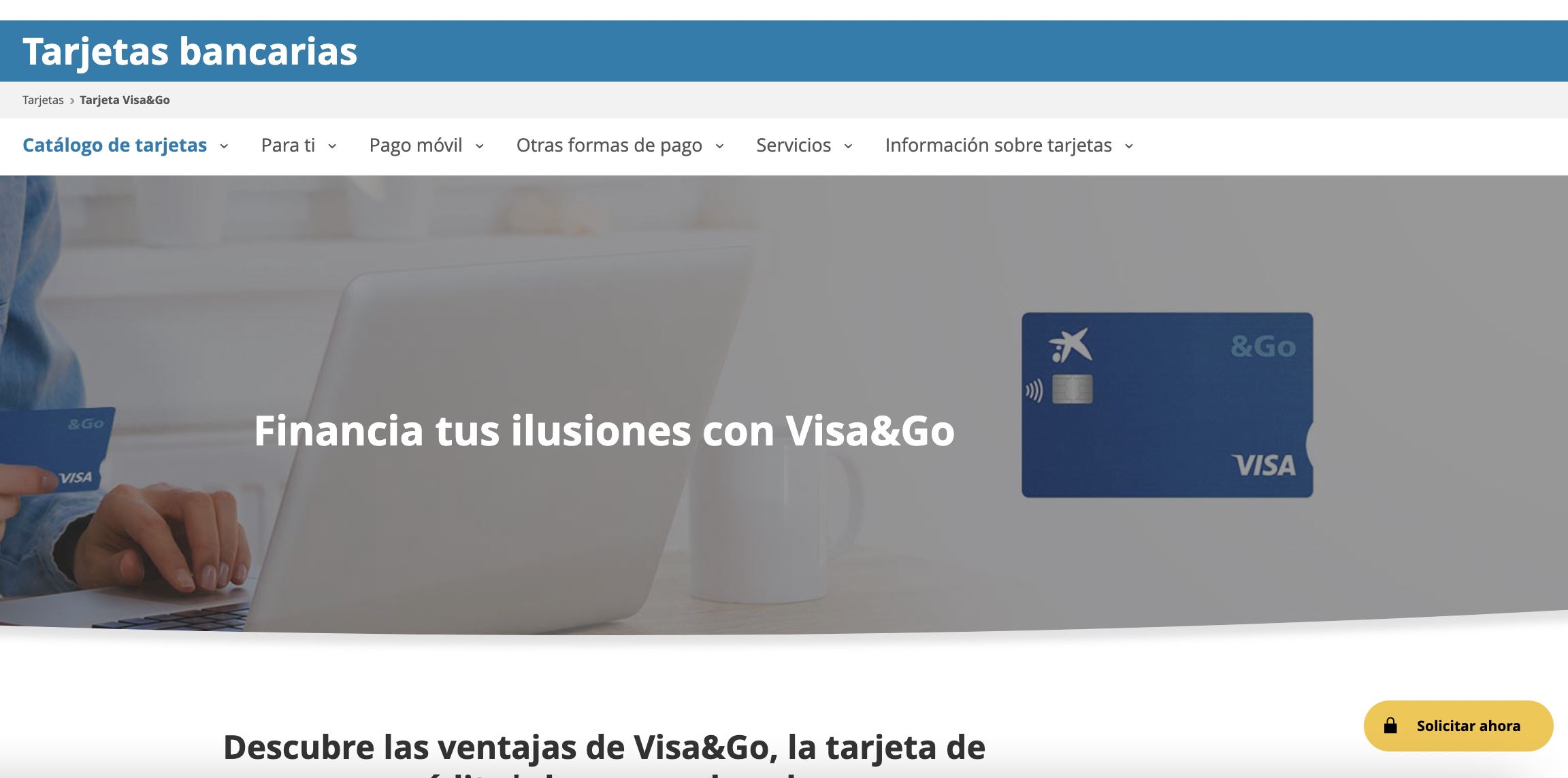 tarjeta Visa & Go de Caixabank